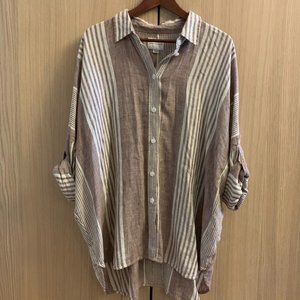 American Eagle Oversized Beach Shirt